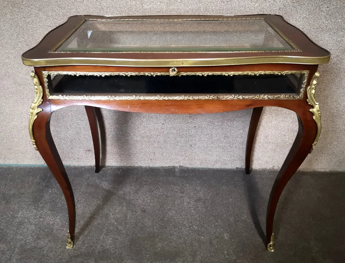 Antique Mahogany Bijouterie Table Display Table eBay