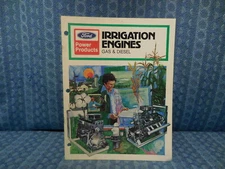 1980 Ford Power Products Gas & Diesel Irrigation Engine Original Sales Brochure