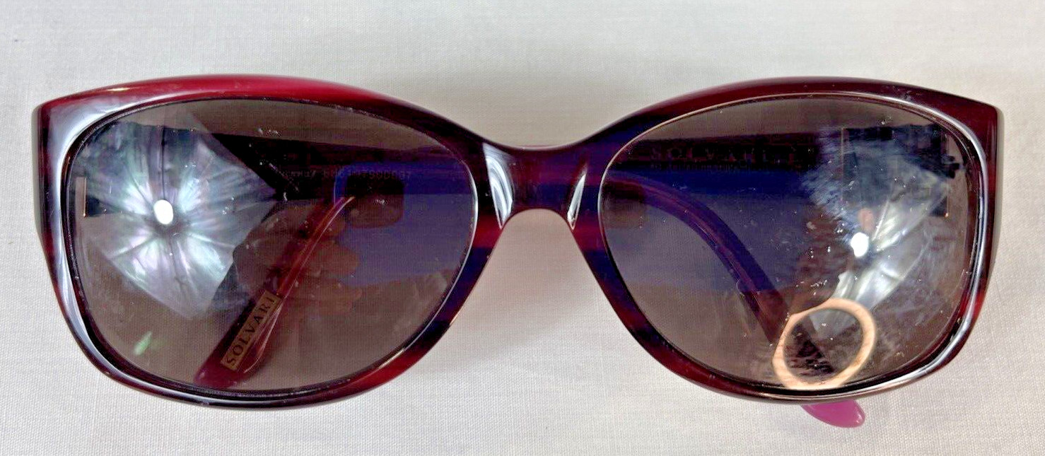Solvari Vienna Burgundy Frames with Swarovski Cry… - image 1