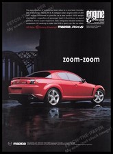 Mazda RX-8 Car 2000s Print Advertisement Ad 2005 Zoom-Zoom
