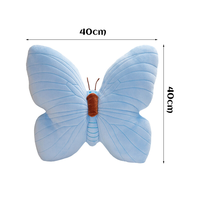 Flutterby Butterfly Filled Cushion by Bedlam in Pink 43 x 43cm