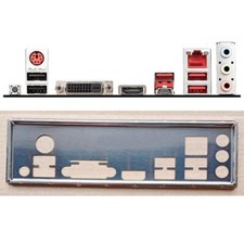 For MSI B450M GAMING PLUS Motherboard IO I/O Shield Backplate OEM