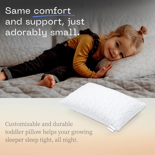 Certified Toddler Adjustable Pillow - Plush Comfort & Easy Care for Ages 2-8 - Picture 4 of 10