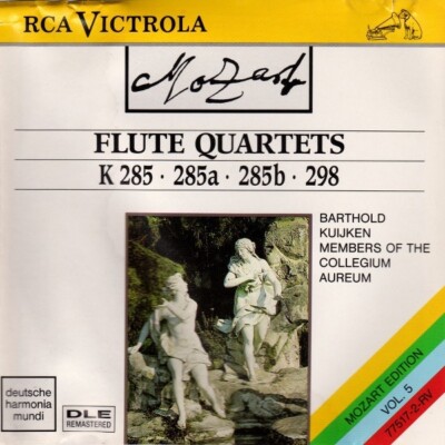 その他 Quartets With Flute [CD] Mozart: Flute Quartets (CD, RCA) for sale online | eBay
