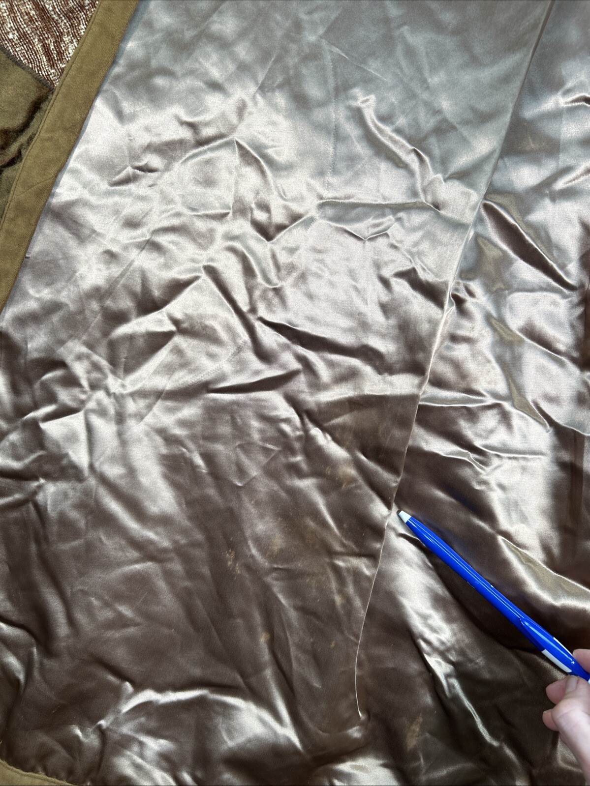 Vtg Mountain Artisans abstract Patchwork Artsy Du… - image 13