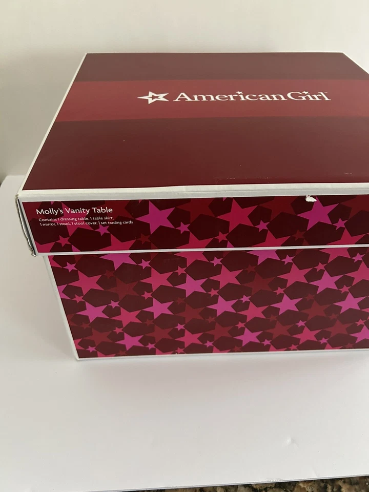 Mesa de tocador American Girl Molly, un hallazgo raro. Nuevo En Caja Retirado. Lote 11 Foto 3 de 4