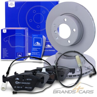 ATE BREMSSCHEIBEN Ø300 +BREMSBELÄGE +KONTAKTE VORNE FÜR BMW 3-ER E90 E91 E92 E93