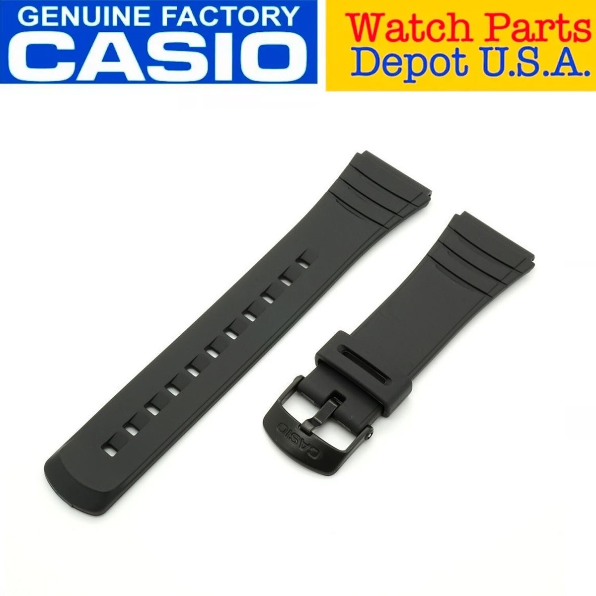 Genuine Casio Watch Band 10169264 Strap for Databank DBC-32 DBC-32