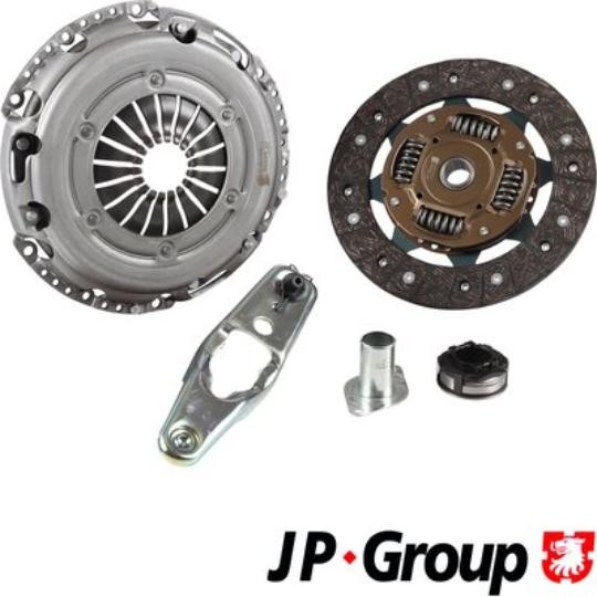 Kit d'embrayage JP GROUP 1130410610 de qualité certifiée pour Audi A3