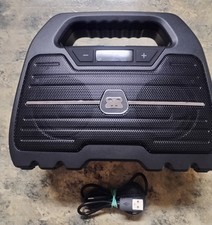 G-Project G-500 G-GO Bluetooth Wireless Boombox Speaker AUX USB-C Tested Works