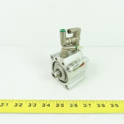 Camozzi QP2A050A010 50mm Bore 10mm Stroke Compact Air Cylinder 10 bar