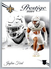 Jaylan Ford 2024 Panini Prestige FOOTBALL #367 New Orleans Saints RC