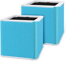 2 PACK AllergenBlock Replacement Filter Compatible with BLUEAIR 211+ Purifier