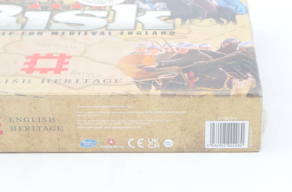 Rare Hasbro Risk - The Battle For Medieval England - NEW SEALED - Image 4 of 4