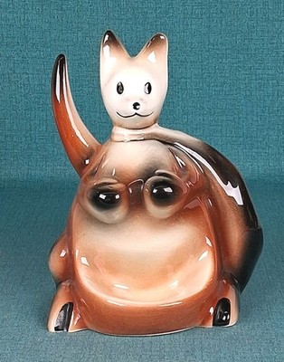Vintage 1956 USA Boxing Kangaroo Dresser Caddy Featured In Pulp Fiction Ceramic