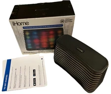 iHome Color Changing Smart Bluetooth Stereo Speaker (Siri + Google) ( iBT751B )