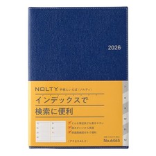 NOLTY Planner 2026 A5 Weekly Access 2 Navy 6465 Starts December 2025 