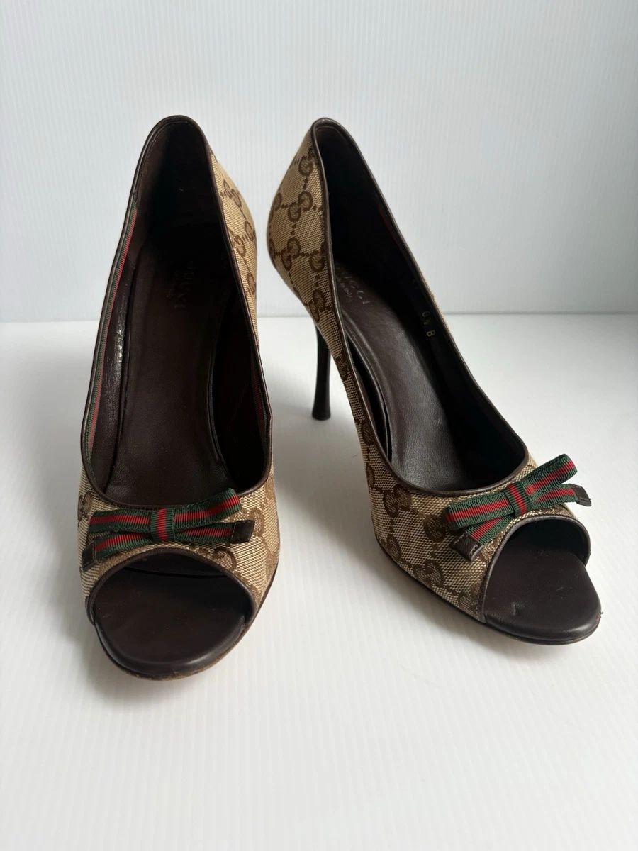 Gucci Peep Toe Heels Pumps for sale | eBay