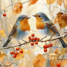 Two Bird Diamond Art Painting Kits for Adults, Full Drill Diamond...