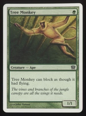 MTG 9th Edition Tree Monkey #275/350