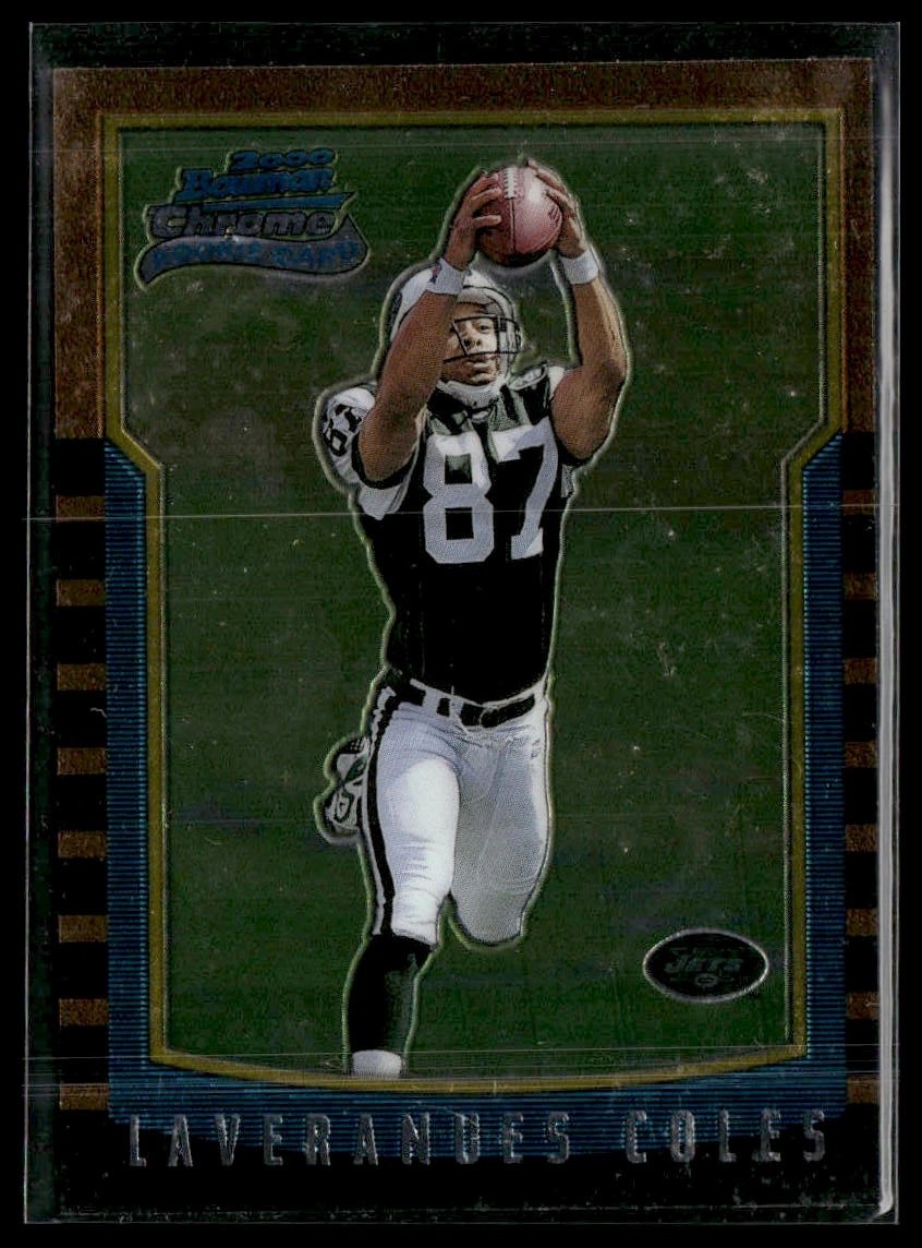 Laveranues Coles 2000 Bowman Chrome Rookie