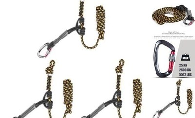 Tree Stand Safety Rope: Durable Safety Harness Lifelines Lineman's Rope, 3 Pack