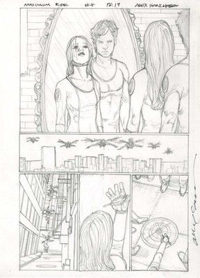 Max Ride First Flight #4 pg 19  Alex Sanchez Art  James Patterson   Maximum Ride