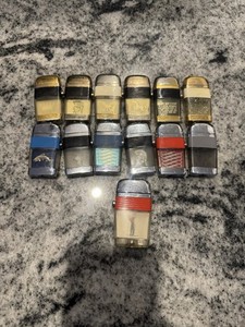 vintage Scripto Vu-Lighters lot of 13