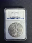 2007 Silver American Eagle Bullion Coin MS-69 NGC EARLY RELEASES