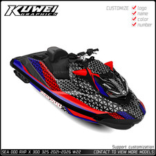 Graphics kit for SEA DOO RXP X 300 325 2021-2026  Decal kit Sticker  W22
