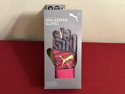 Puma Future Pro GCK Hybrid Cut Goalkeeper Gloves Purple Pink Size 10 NEW