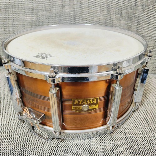 TAMA CP836 14×6.5″ Copper Shell Snare Drum used from japan - Picture 1 of 13