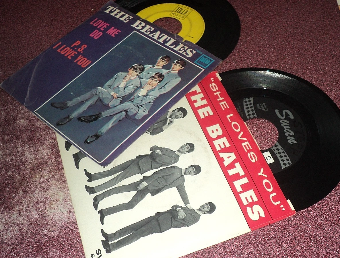 The Beatles 45 RPM Speed Vinyl Records for sale | eBay