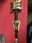 VTG Original 1995 Bandai Power Rangers Zeo Golden Power Staff Sounds/Lights Work
