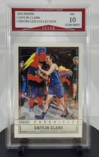 2025 Panini Caitlin Clark CHRONICLED COLLECTION Card #92 Gem Mint 10