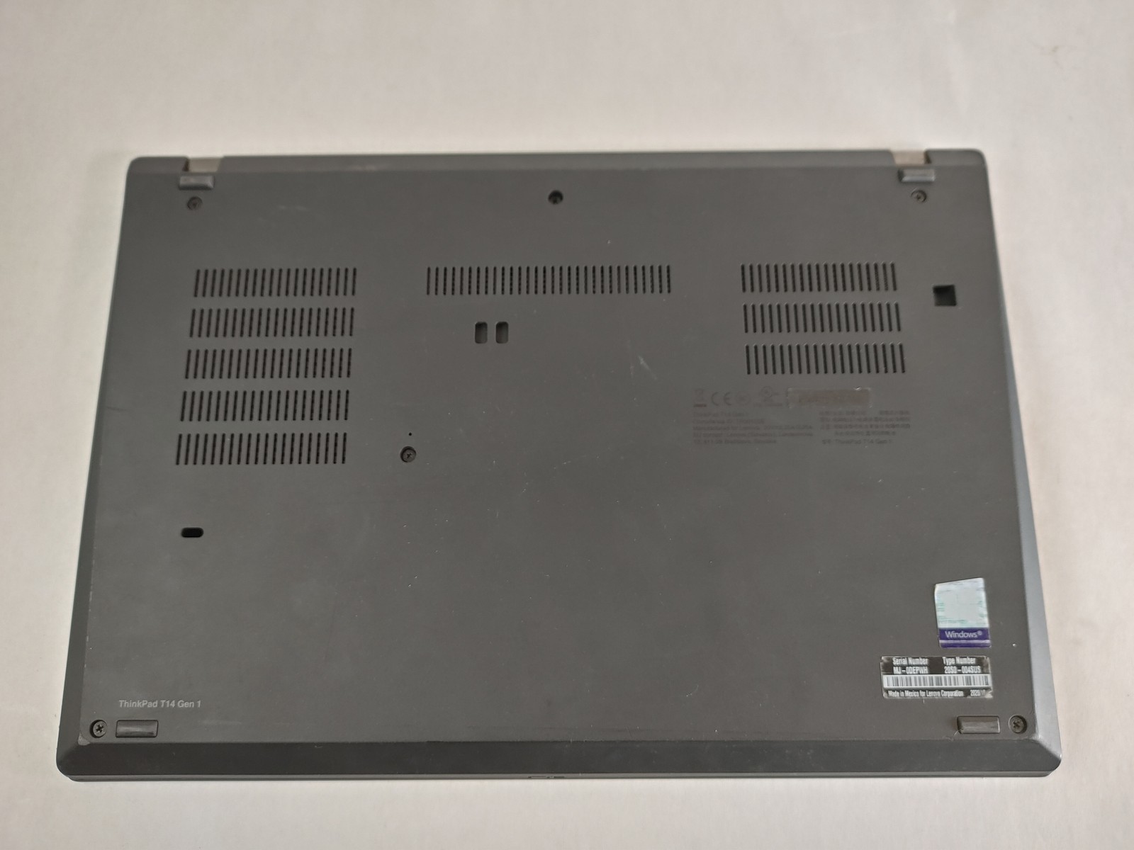 Lenovo ThinkPad T14 Gen 1, 14-Inch Laptop, with Core i7 10th Gen., Windows 11 Home