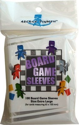 Board Game Card Sleeves: Extra Large - von Arkane Tinmen | 100 Stk.