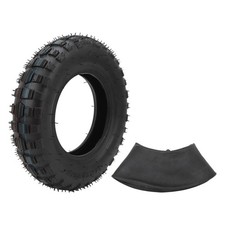 3.5-8 Tire and Tube Set, Off Road Motorcycle Dirt Pit Bike Tire Inner Tube Se...