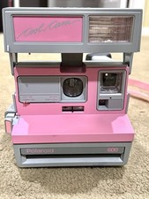 Polaroid Cool Cam 600 Pink Grey Instant Film Camera