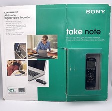 Sony ICD-UX533 Digital Voice Recorder - Black - NEW