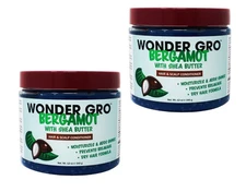 2 Pack of Wonder Gro Bergamot with Shea Butter 12 Ounce