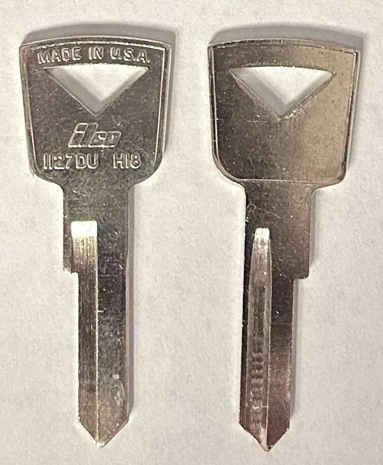Ilco 1127DU H18 Ford Key Blank uncut (1 Pc)
