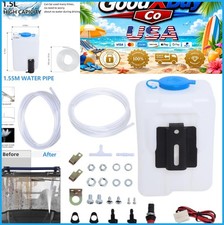 Windshield Washer Pump Reservoir Kit 12v Universal Fluid Tank Bottle Hose Windshield Washer Pump Reservoir Kit 12v Universal Fluid Tank Bottle Hose