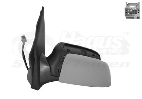 AußEnspiegel Hagus VAN Wezel 1806817 FüR Ford Fiesta Komplettspiegel Konvex 5-image