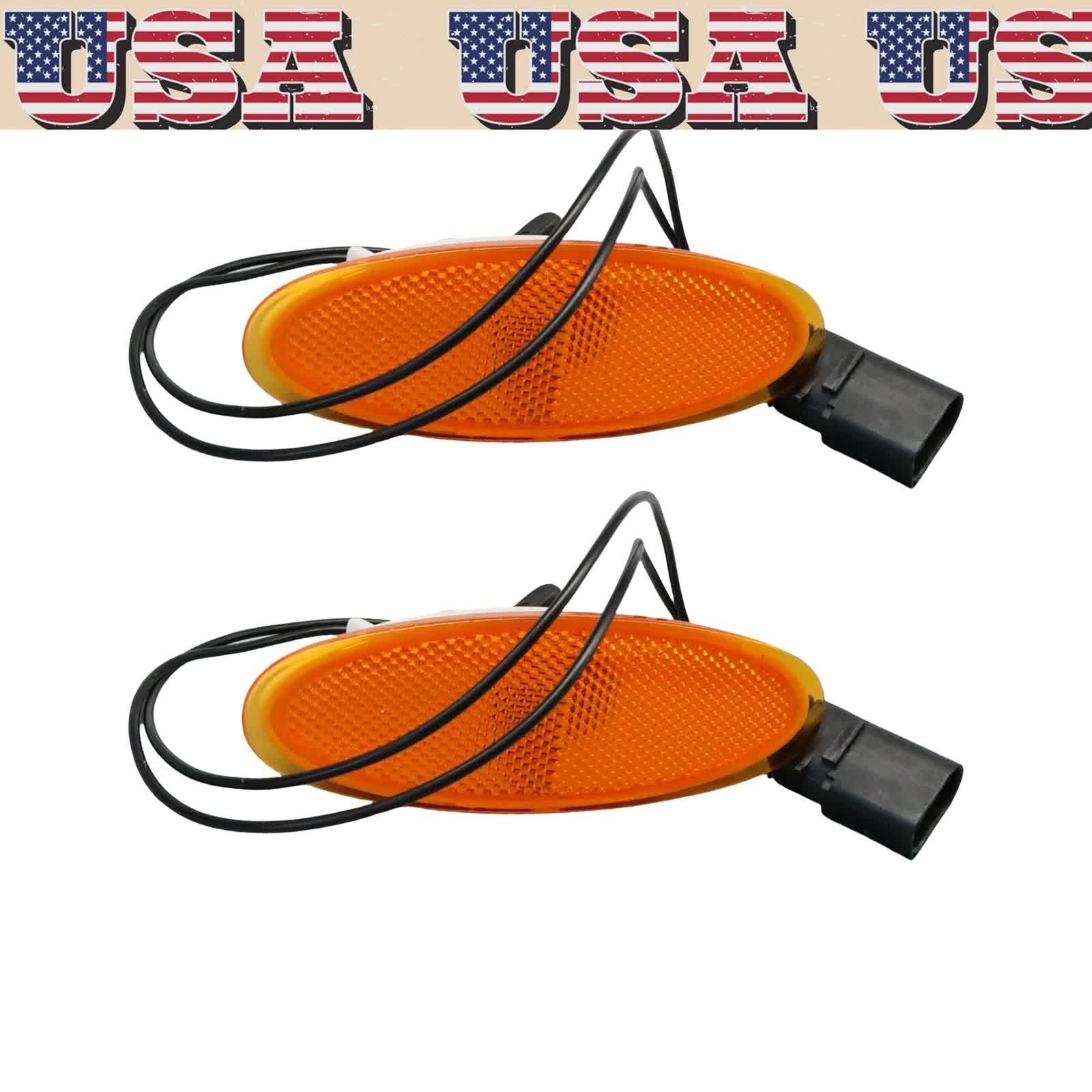 Front Bumper Left+Right Side Marker Light for Bentley Continental GT GTC 04-11