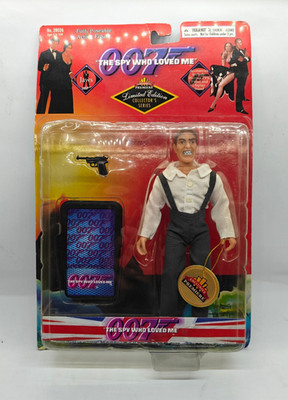 James Bond 1998 Exclusive Premiere 007 The Spy Who Loved Me Jaws Figure MOC