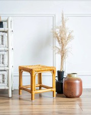 Regis, le mini tabouret en osier N°329