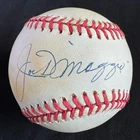 Joe DiMaggio Signed Autographed American League Baseball Ball JSA LOA
