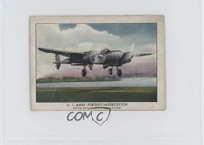 1940-42 Wings Cigarettes Series B T87 US Army Pursuit Interceptor #20 0l4h