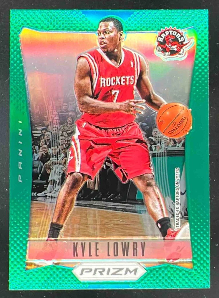 2012-13 Panini Prizm Prizms Green #84 Kyle Lowry